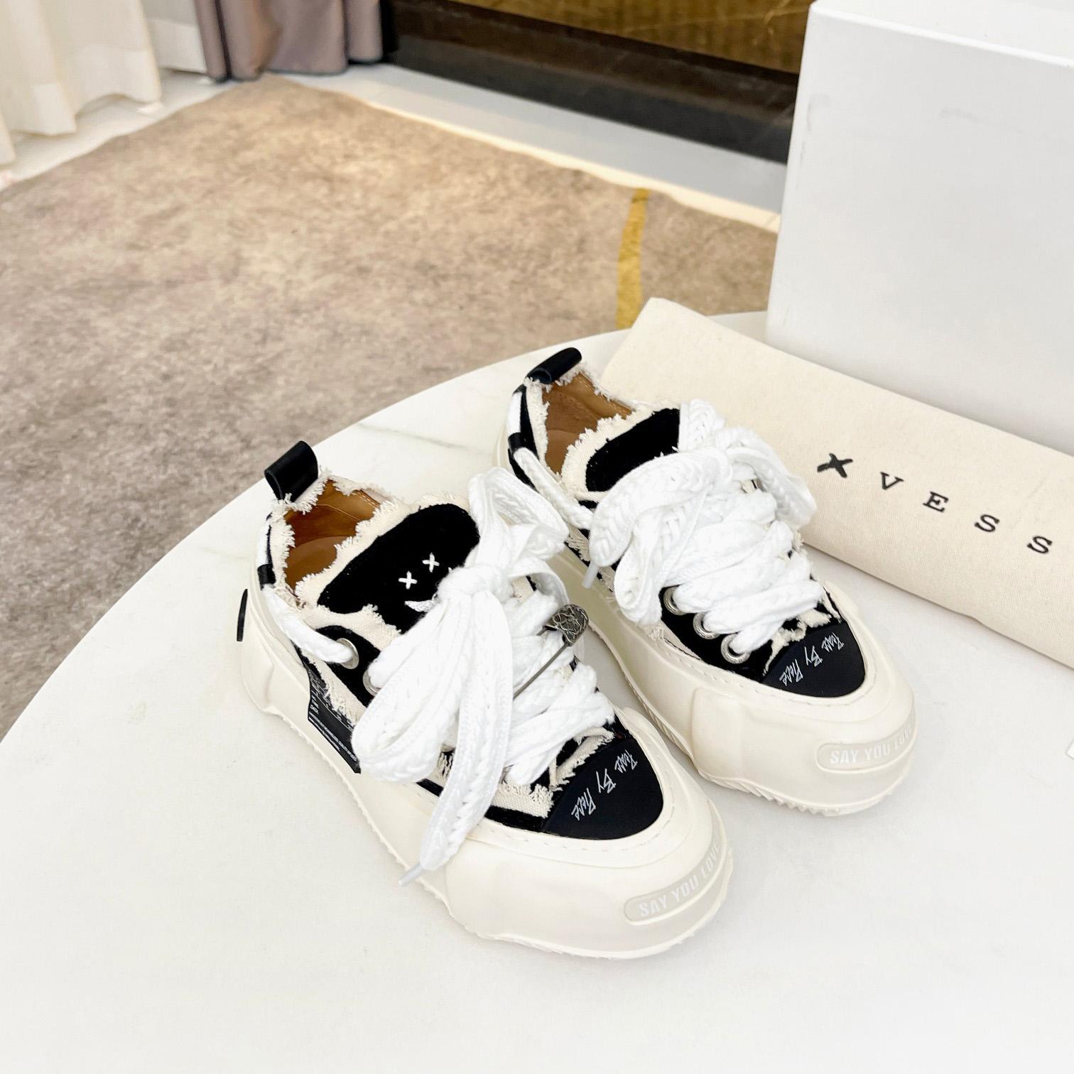 Xvessel G.O.P. 2.0 Marshmallow Lows Sneaker - DesignerGu