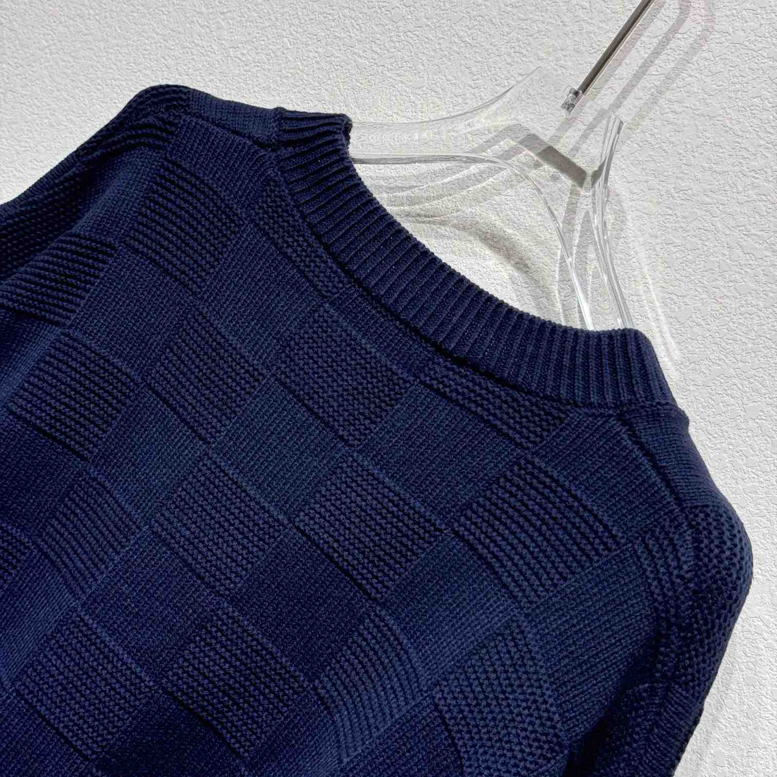 Louis Vuitton Damier Pullover With Pearl Signature  1AFIVL - DesignerGu