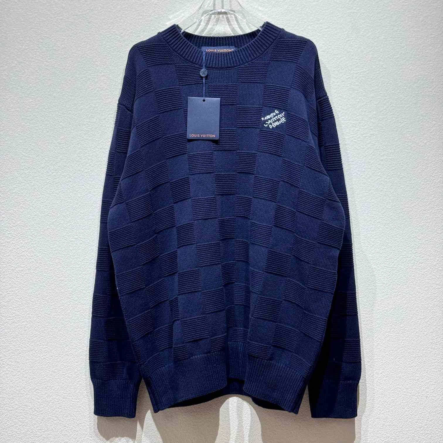 Louis Vuitton Damier Pullover With Pearl Signature  1AFIVL - DesignerGu