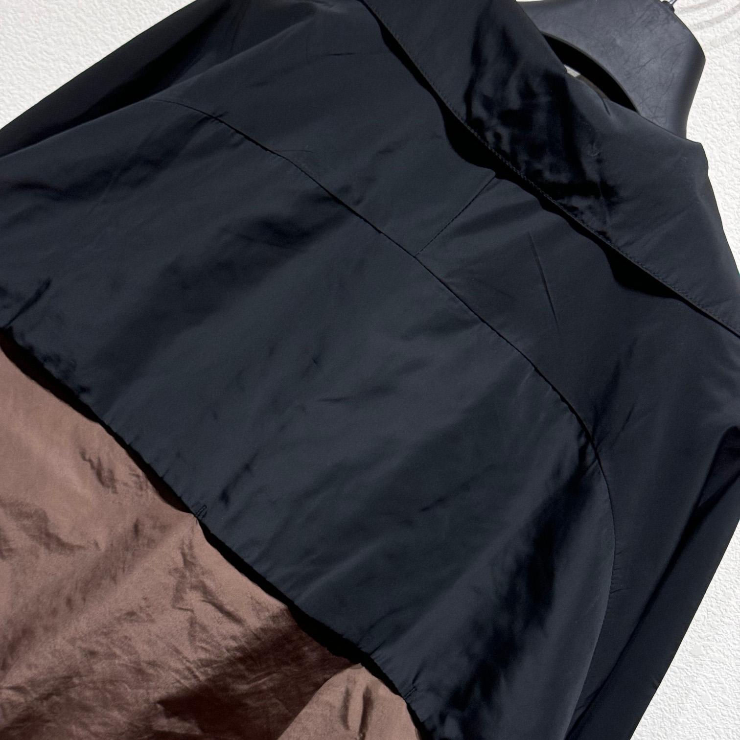 Dior Blouson Jacket Black And Brown Technical Silk - DesignerGu