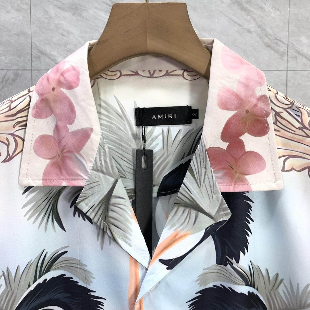 Amiri Cherub Silk Shirt - DesignerGu