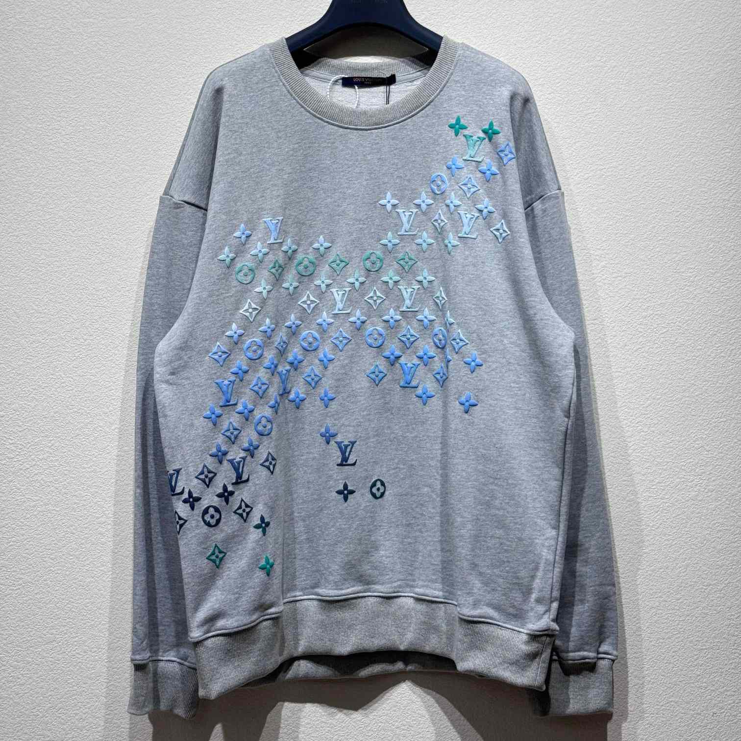 Louis Vuitton Embroidered Cotton Sweatshirt - DesignerGu