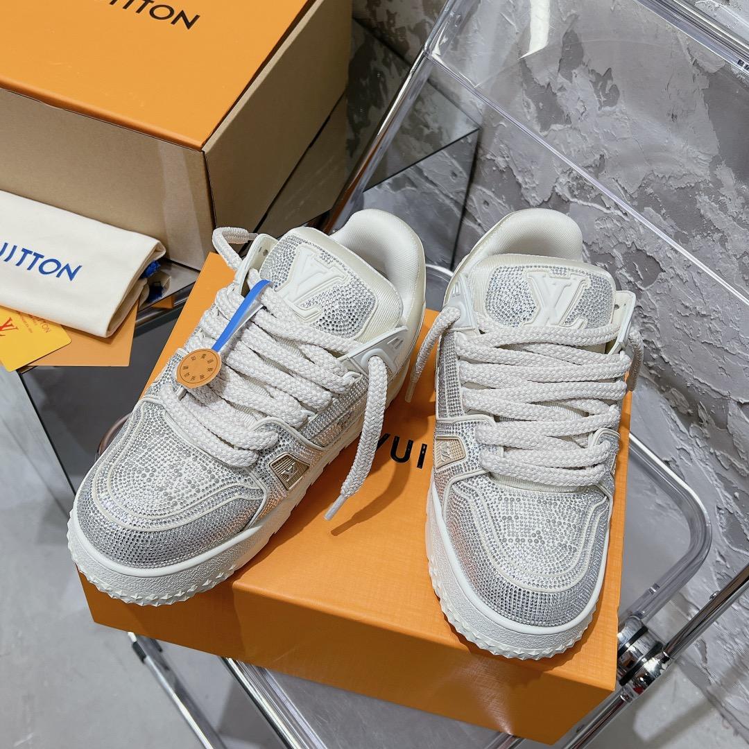 Louis Vuitton LV Trainer Sneaker - DesignerGu