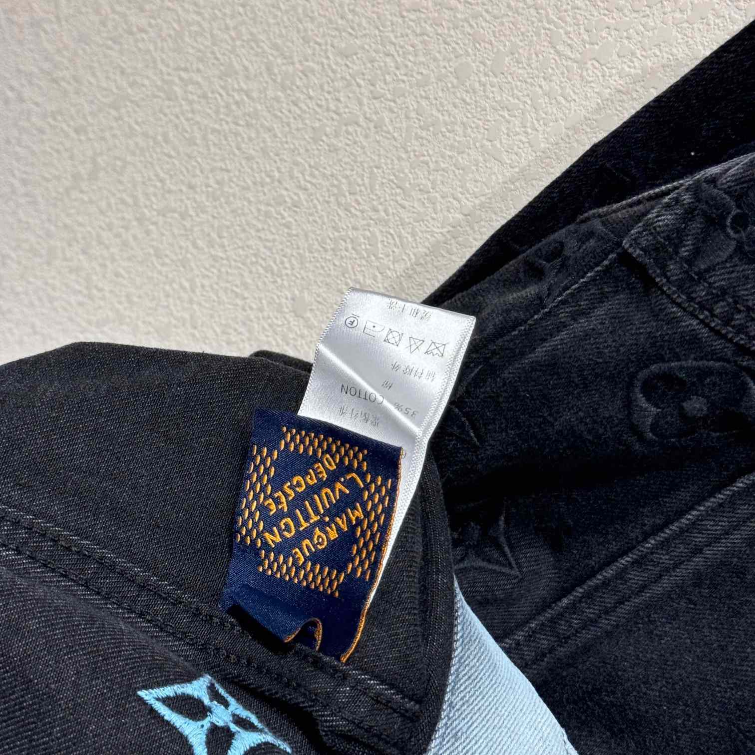 Louis Vuitton Embroidered Denim Blouson - DesignerGu