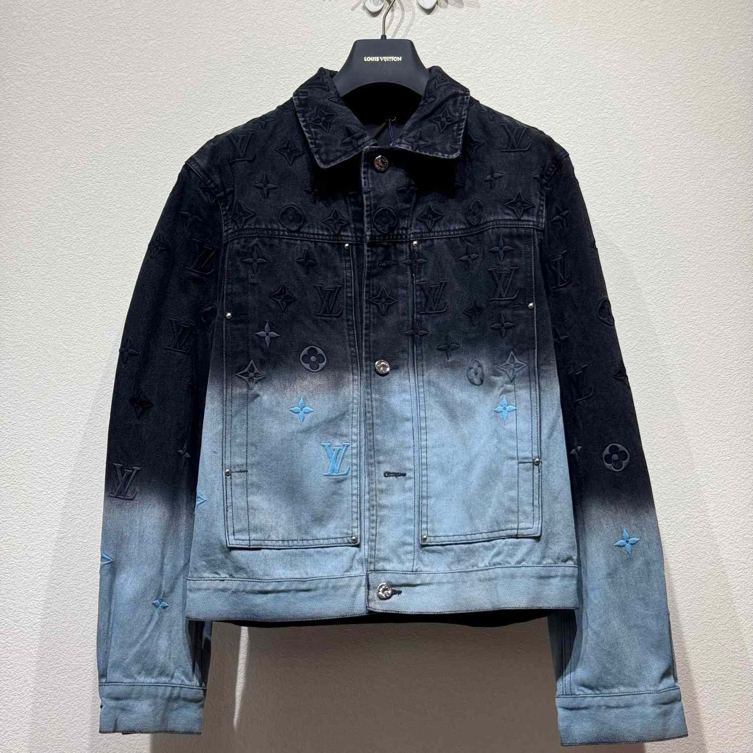 Louis Vuitton Embroidered Denim Blouson - DesignerGu