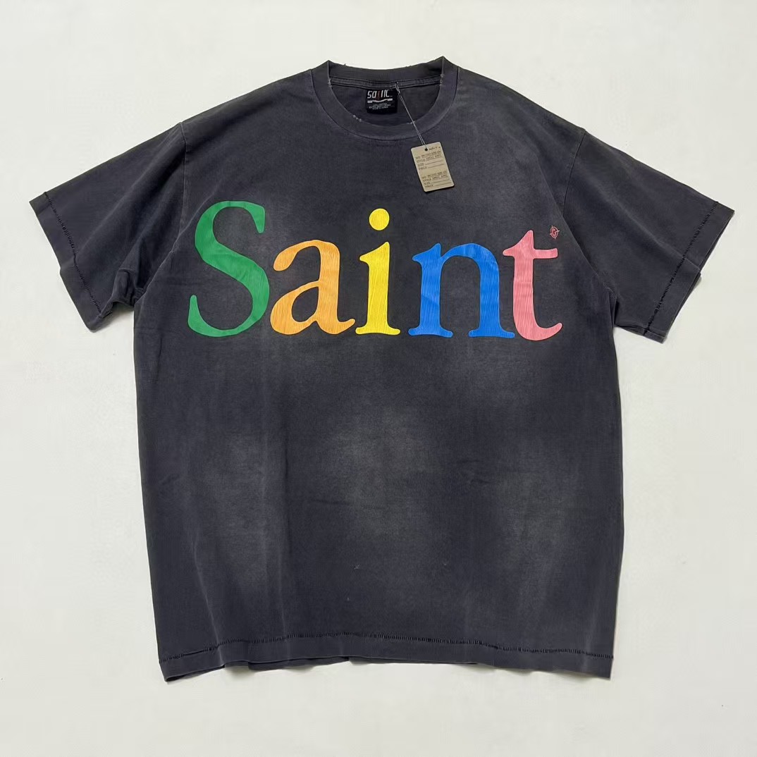 Saint Michael Cotton T-Shirt - DesignerGu