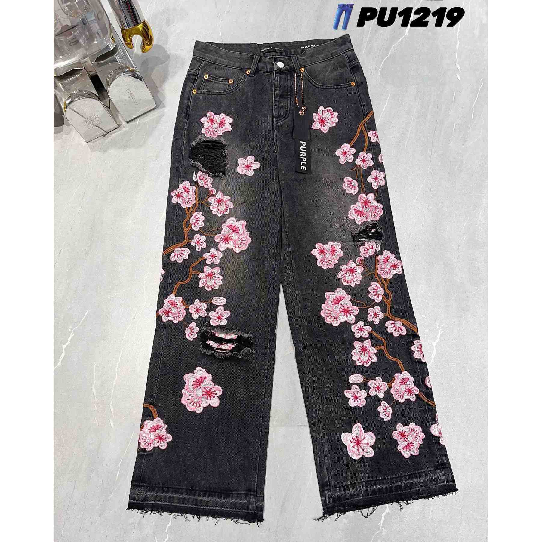 Purple-Brand Jeans   PU1219 - DesignerGu