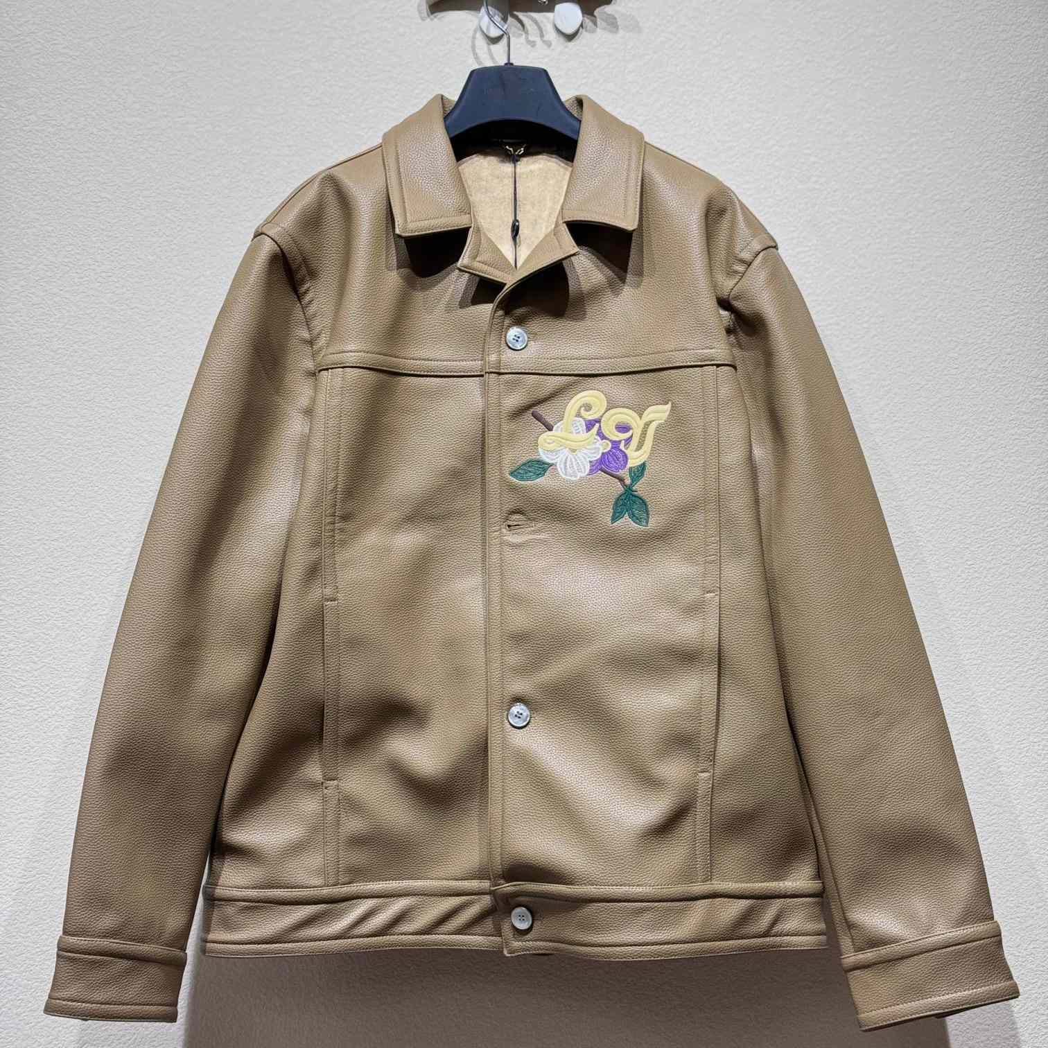 Louis Vuitton Embroidered Leather Blouson  1AFQO5 - DesignerGu