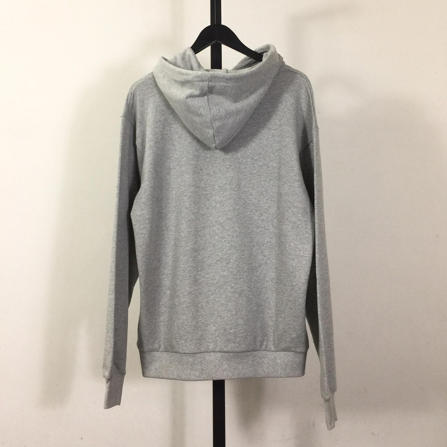 Celine Triomphe Hooded Sweater In Cotton Cashmere - DesignerGu