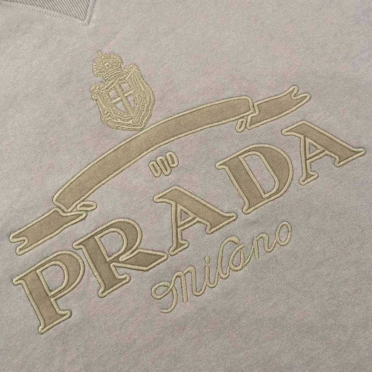 Prada Cotton Sweatshirt - DesignerGu