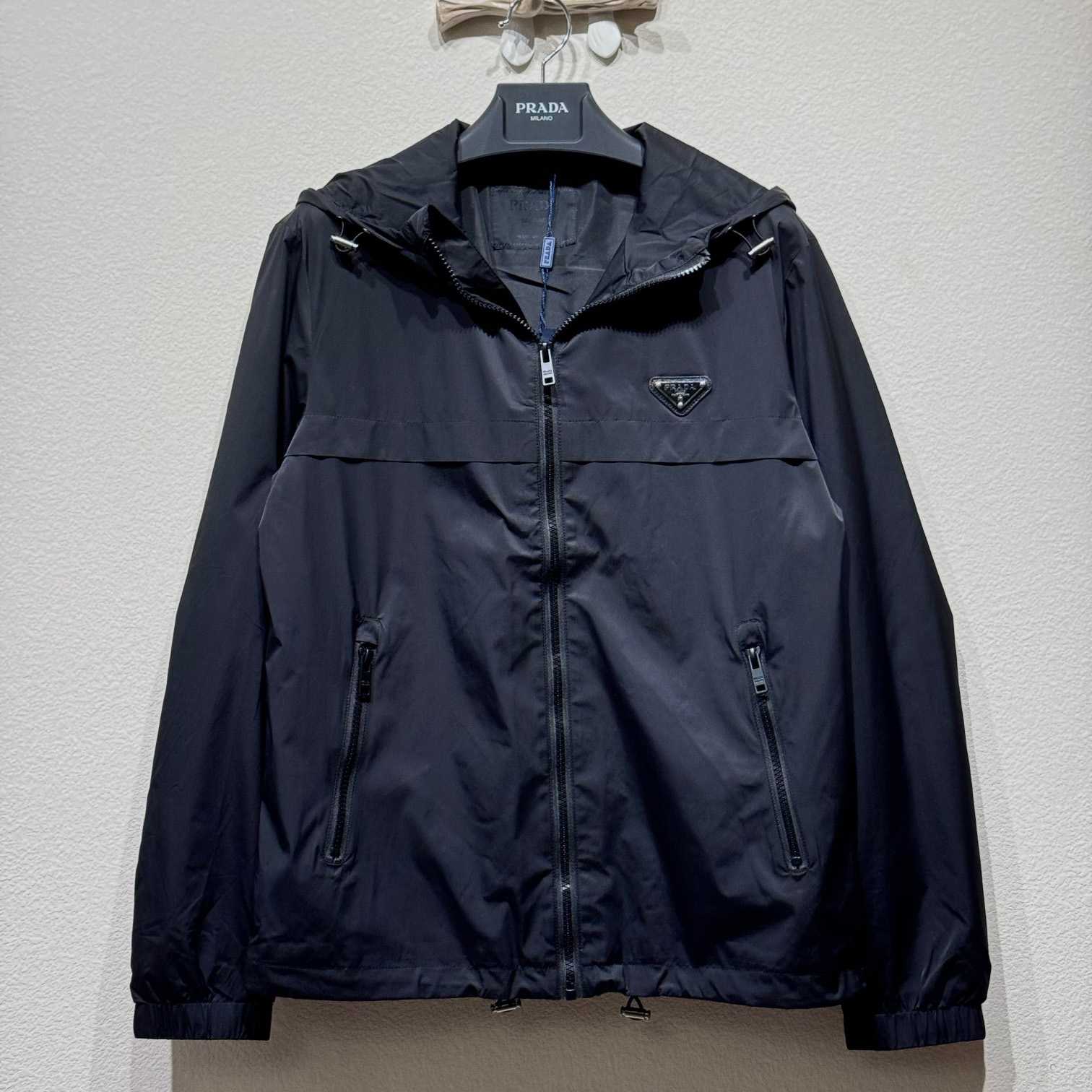 Prada Zip-Up Blouson Jacket - DesignerGu