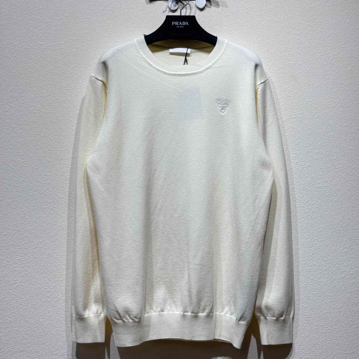 Prada Logo Crewneck - DesignerGu