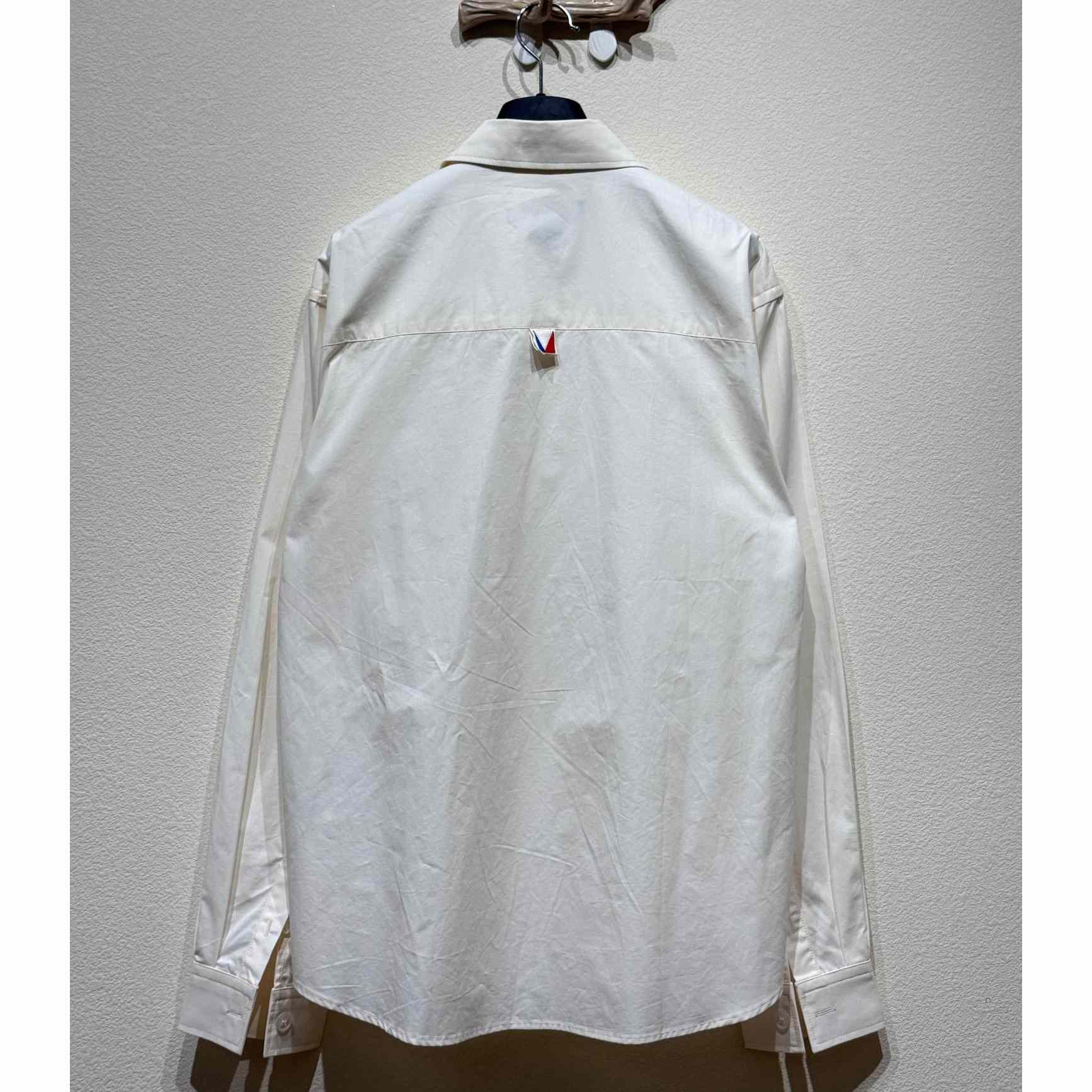 Louis Vuitton Embellished Open Collar Long-Sleeved Shirt   1AFVQQ - DesignerGu