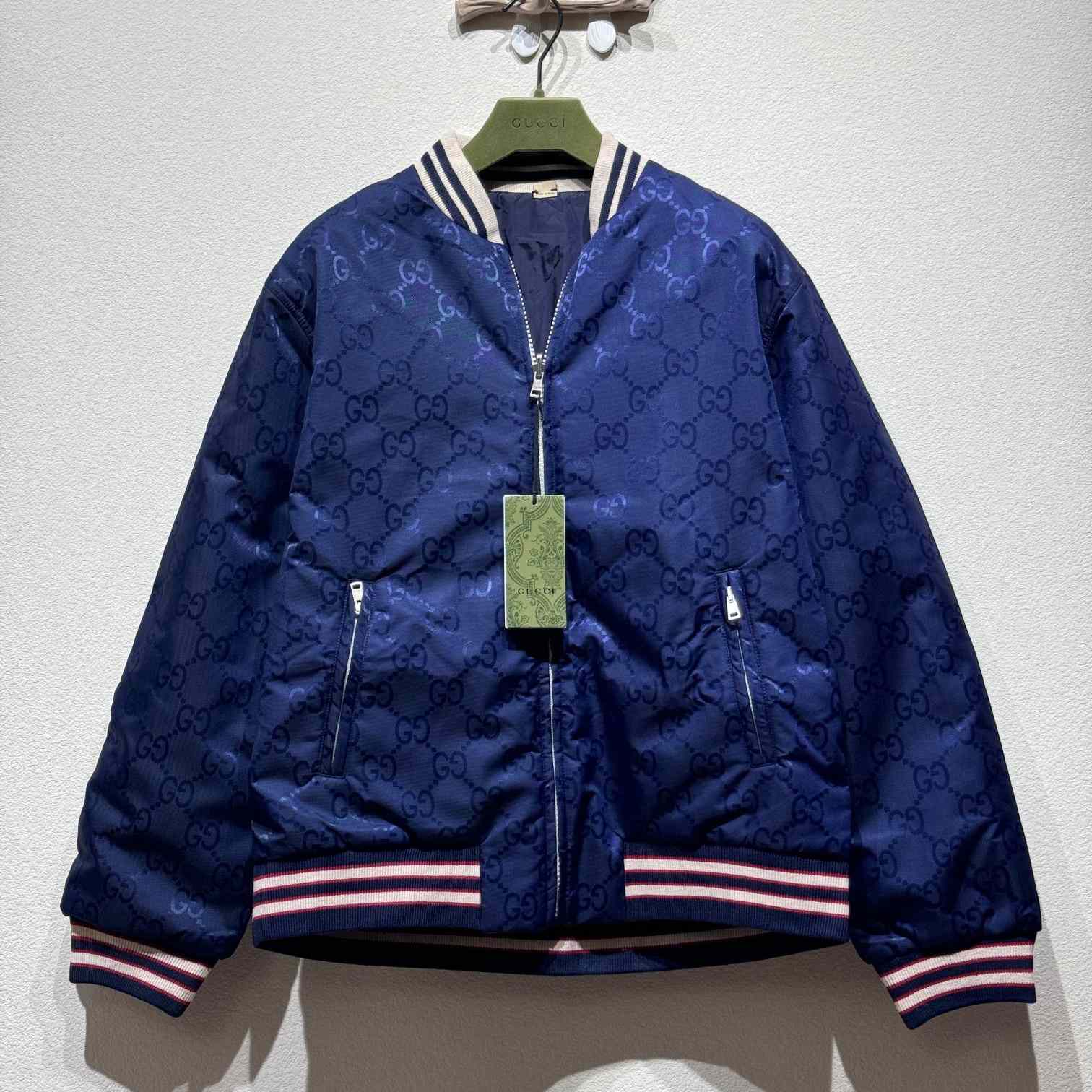 Gucci Reversible Nylon Canvas Jacket - DesignerGu