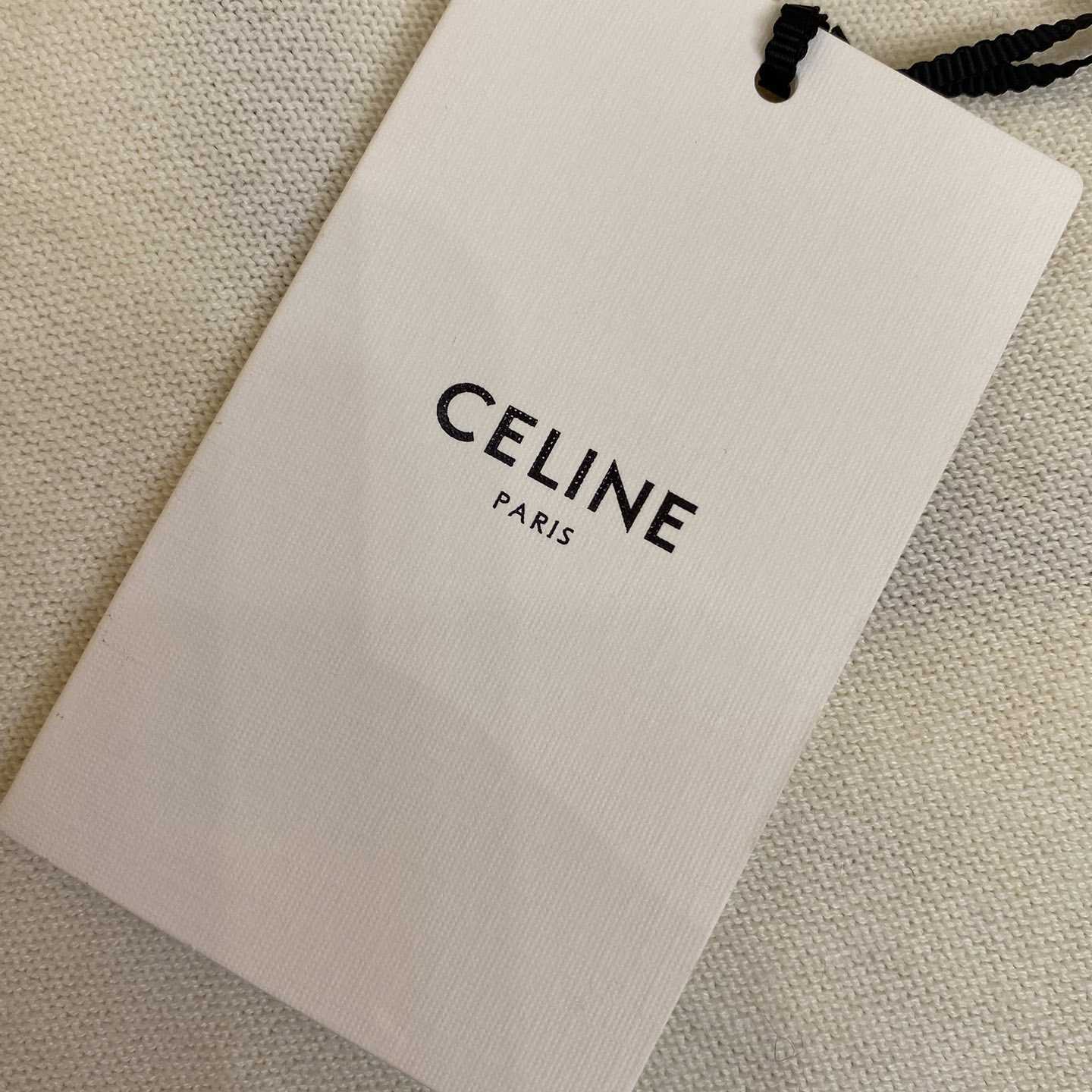 Celine Pull Sans Manches Triomphe 'Ecru/Blue/Red' - DesignerGu