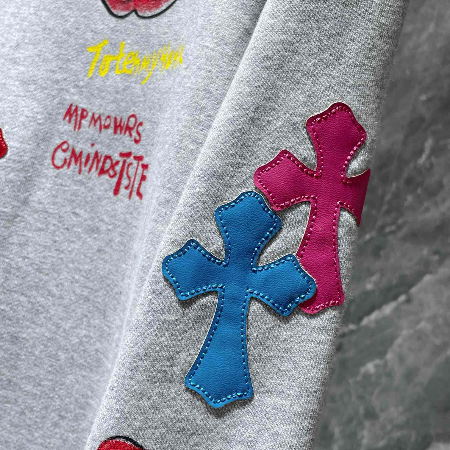 Chrome Hearts Cross Hoodie - DesignerGu