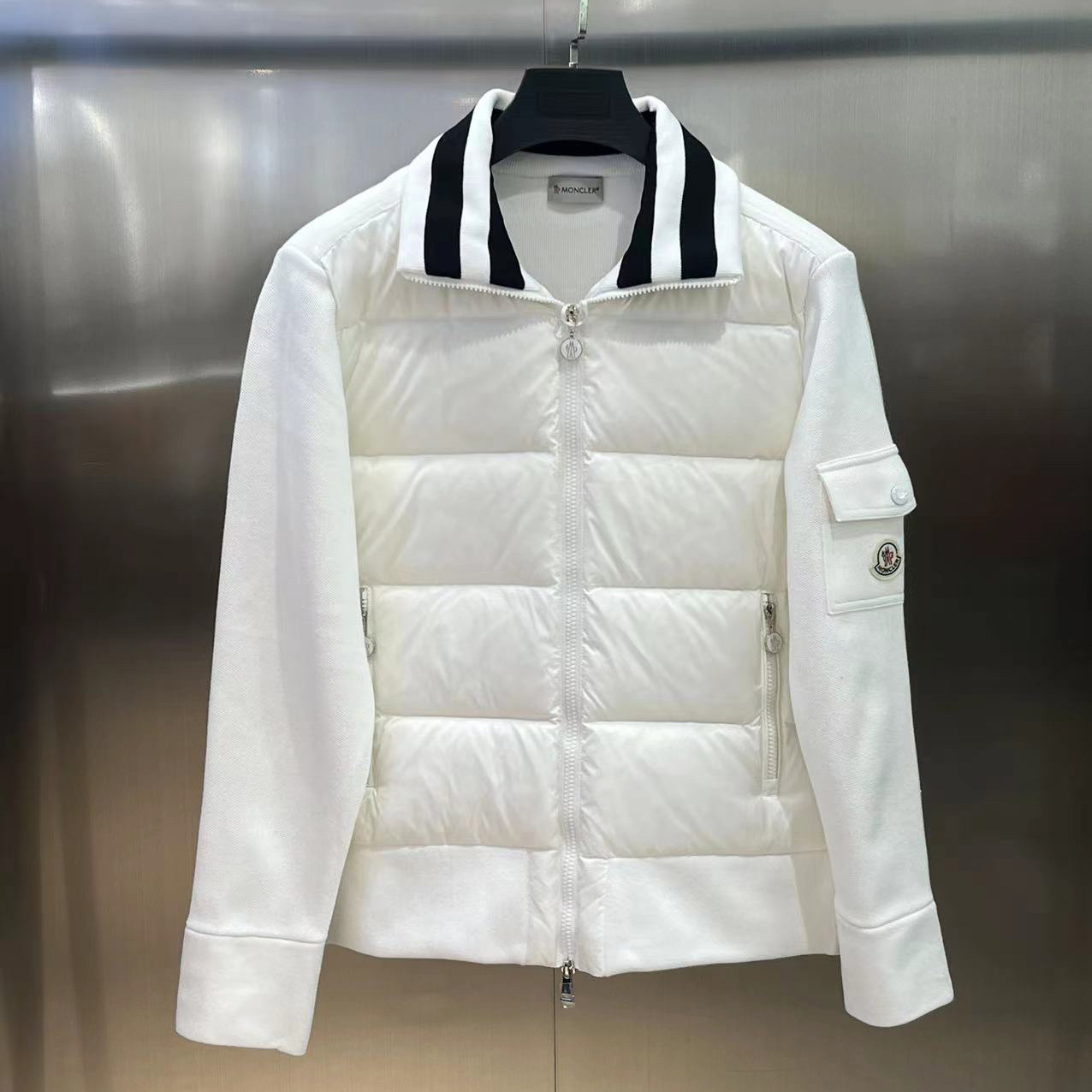 Moncler Puffer Bomber Jacket - DesignerGu