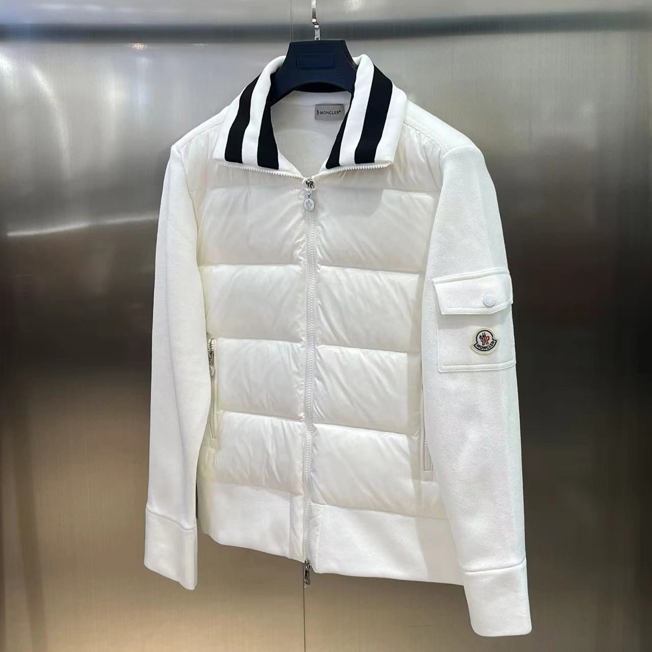 Moncler Puffer Bomber Jacket - DesignerGu