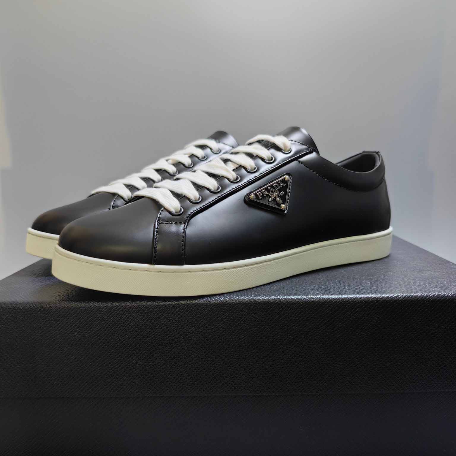 Prada Brushed Sneakers - DesignerGu