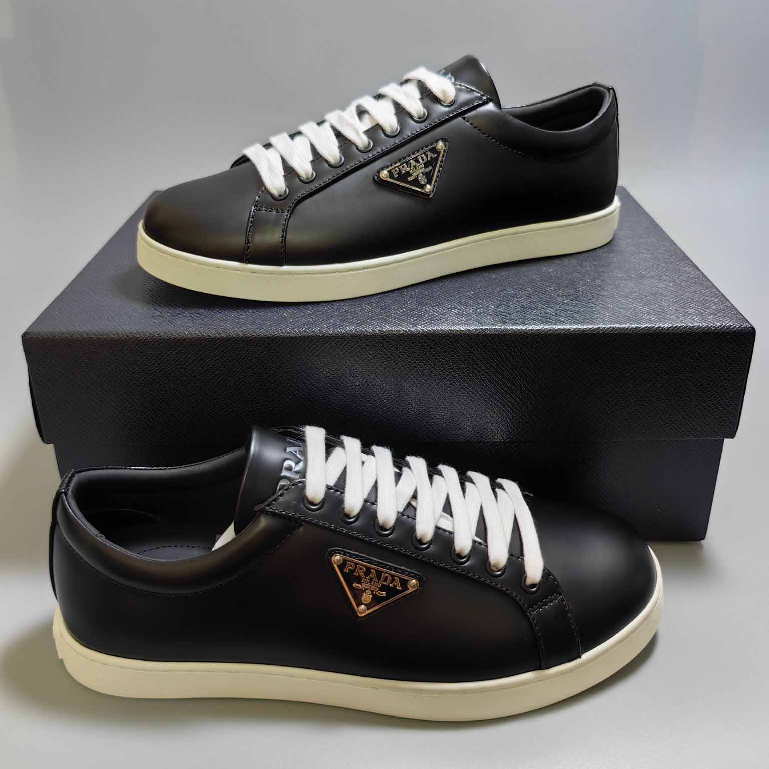 Prada Brushed Sneakers - DesignerGu