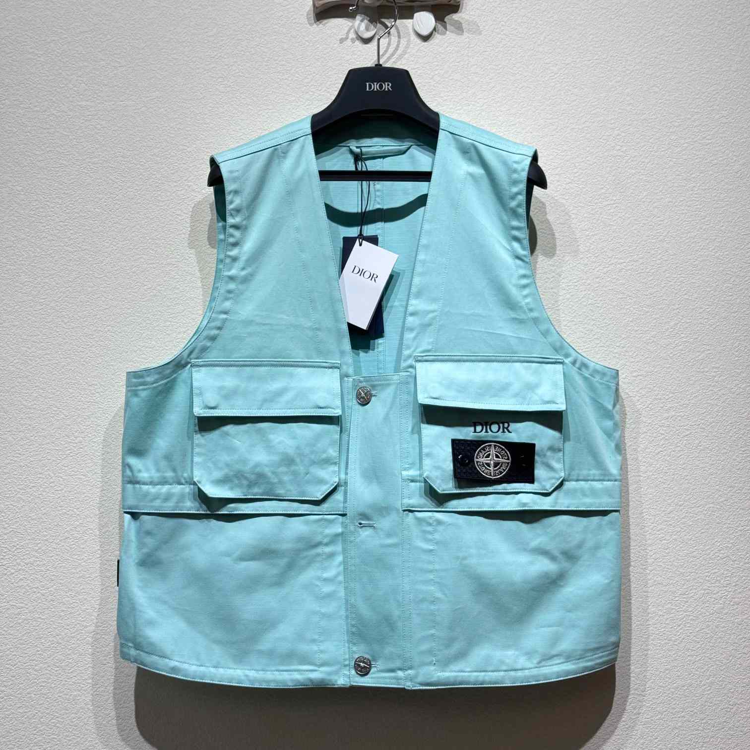 Dior And Stone Island Vest - DesignerGu