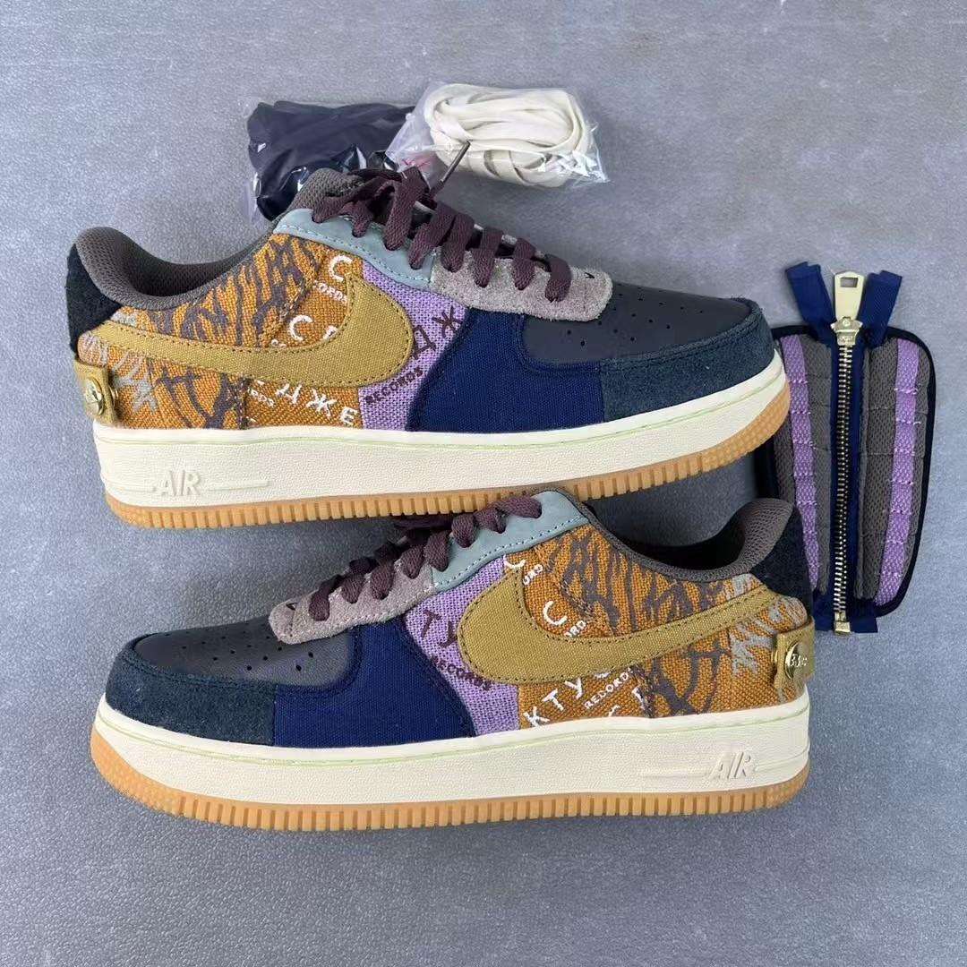 Travis Scott x Nike Air Force 1 Low AF1 Sneaker    CN2405-900  - DesignerGu