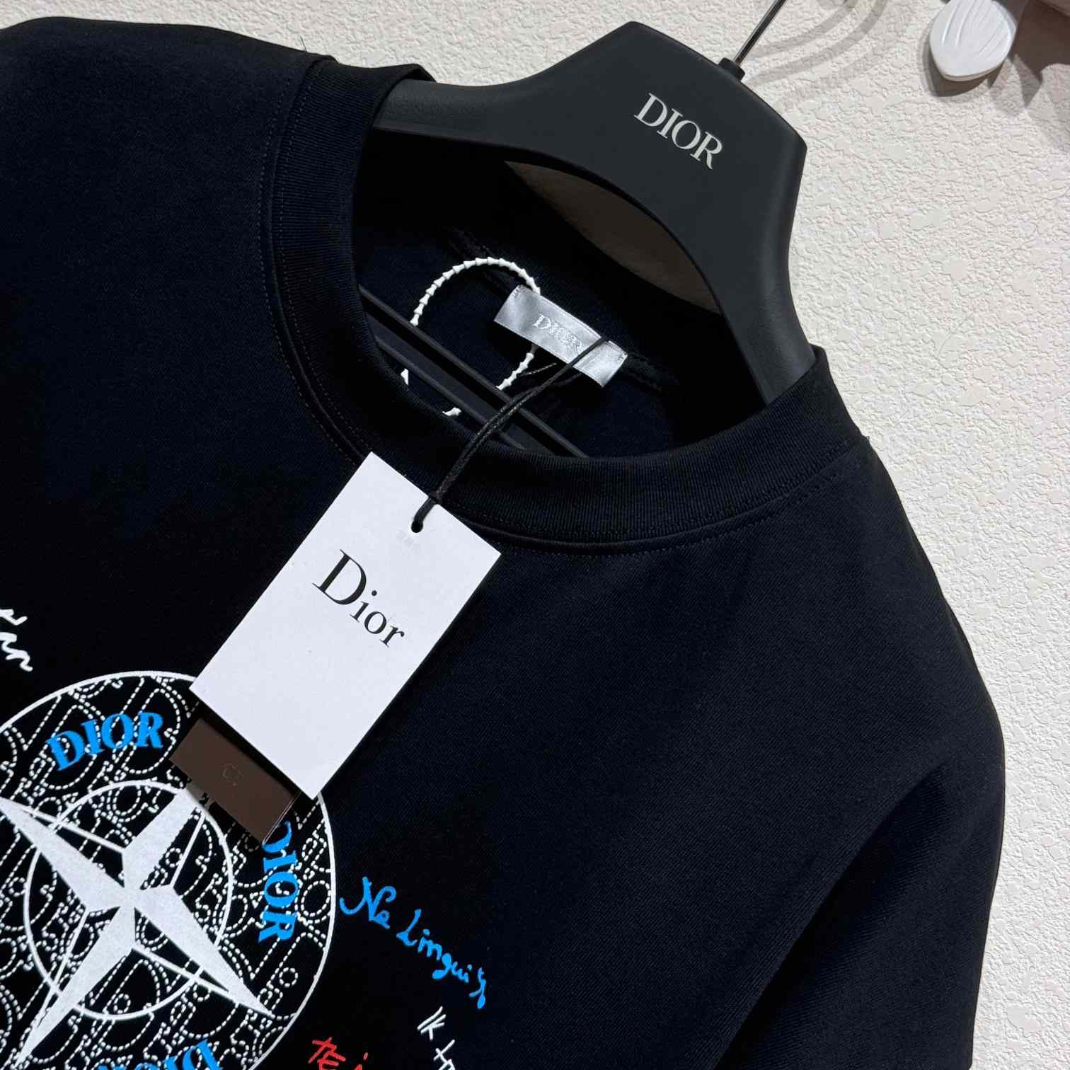 Dior And Stone Island  T-Shirt - DesignerGu