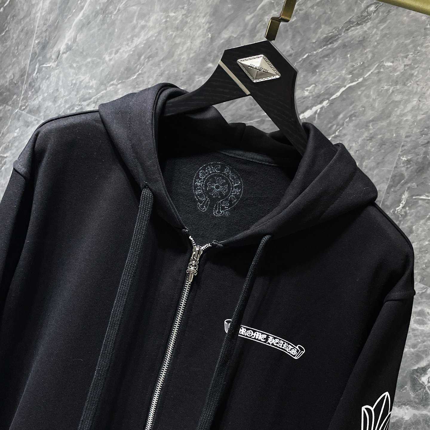 Chrome Hearts Zip Up Hoodie  - DesignerGu