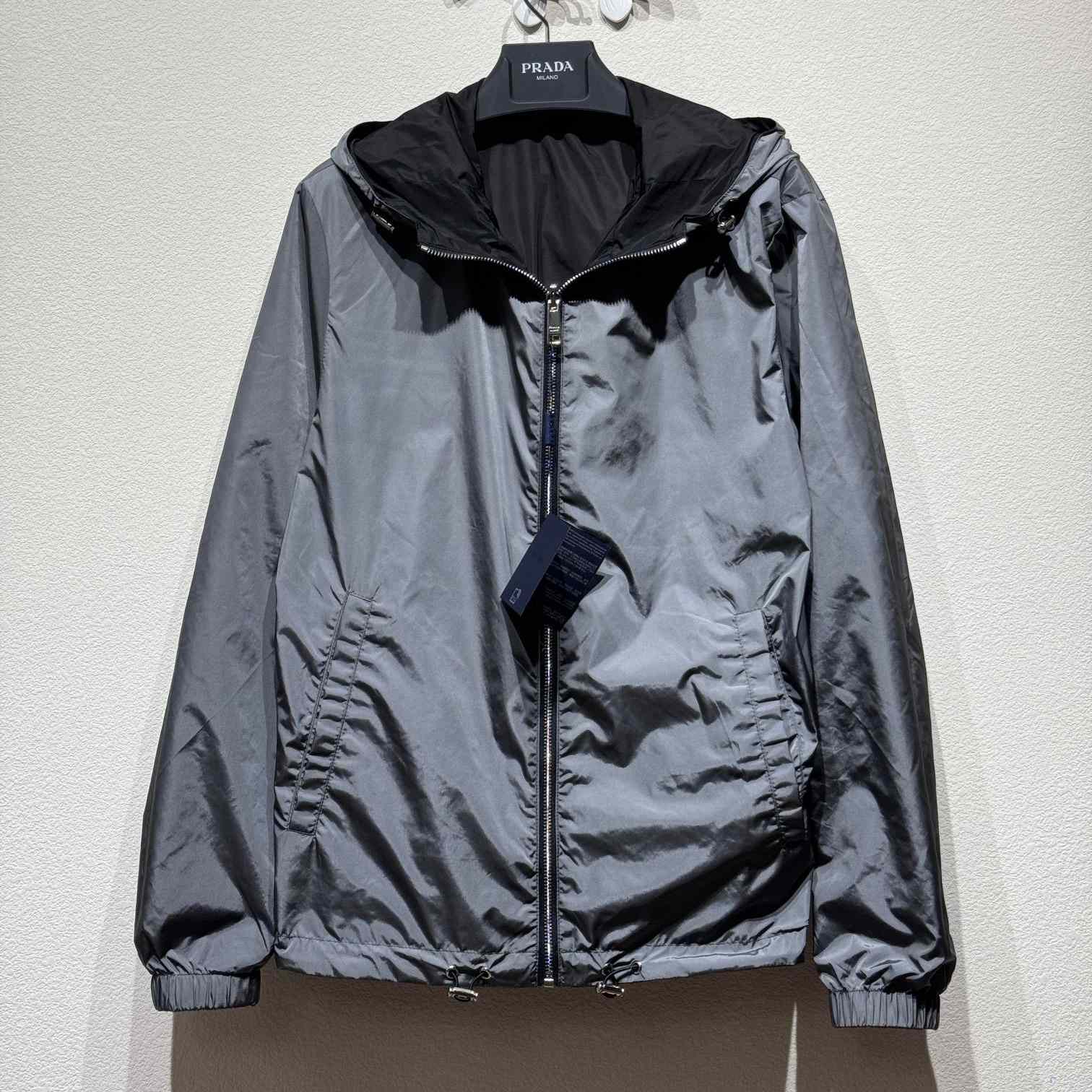 Prada Zip-Up Blouson Jacket - DesignerGu