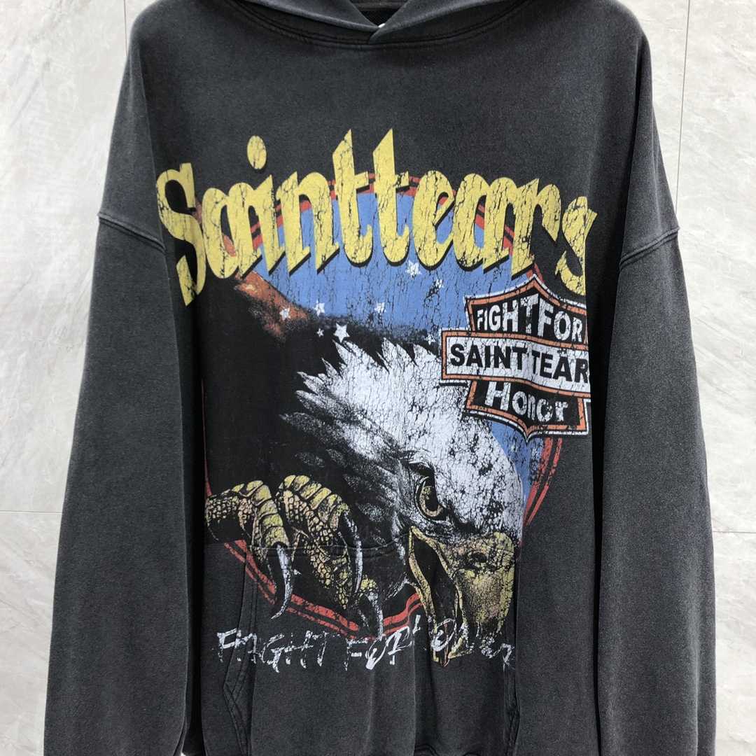 Saint Michael Tears Hoodie - DesignerGu