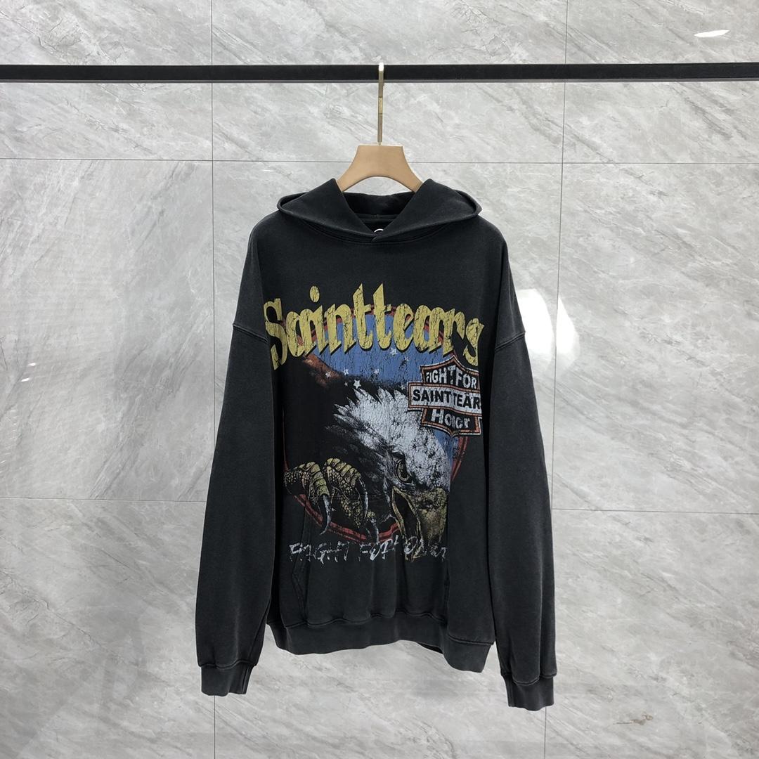 Saint Michael Tears Hoodie - DesignerGu