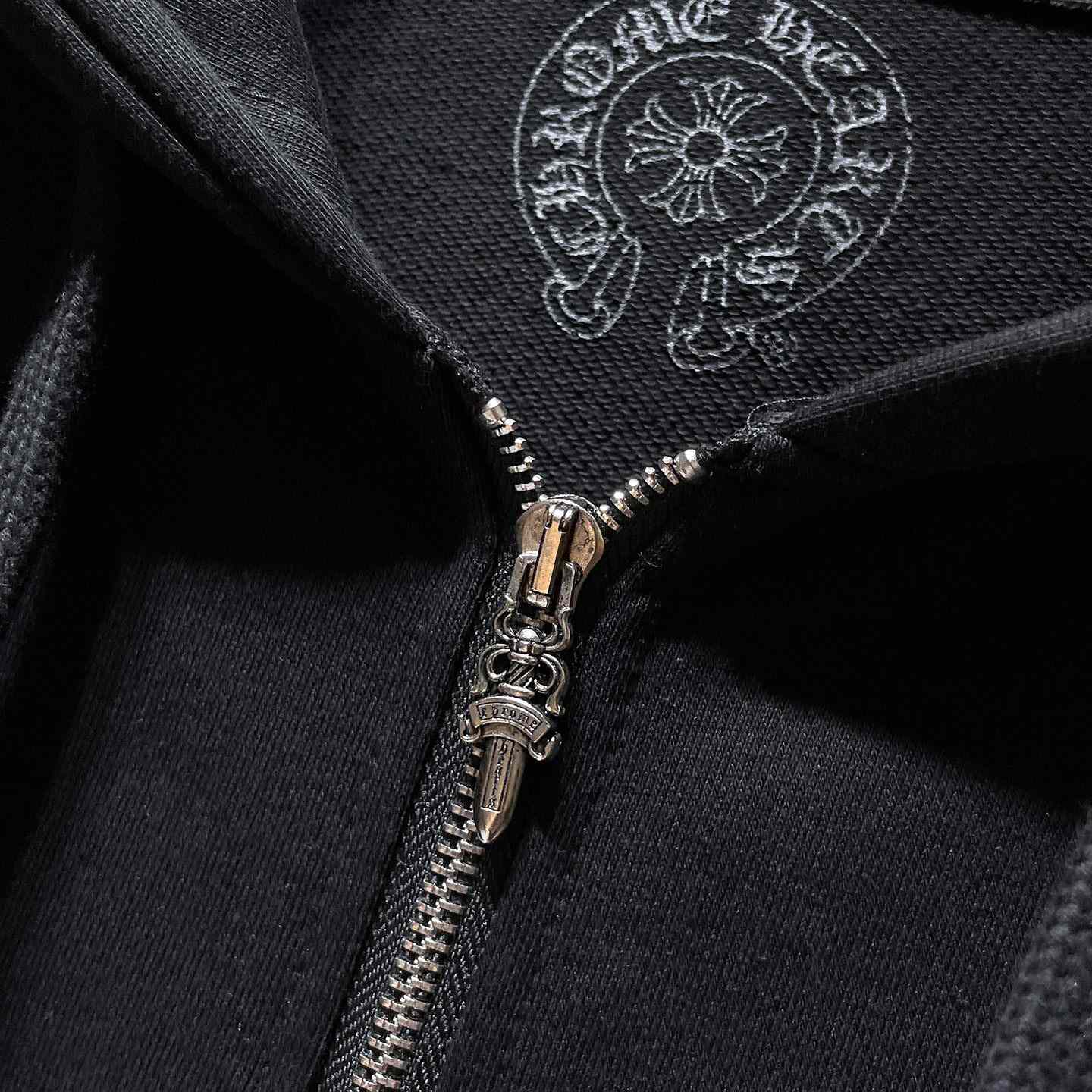 Chrome Hearts Zip Up Hoodie  - DesignerGu