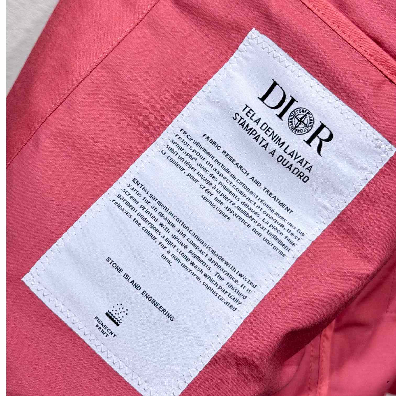 Dior And Stone Island Vest - DesignerGu