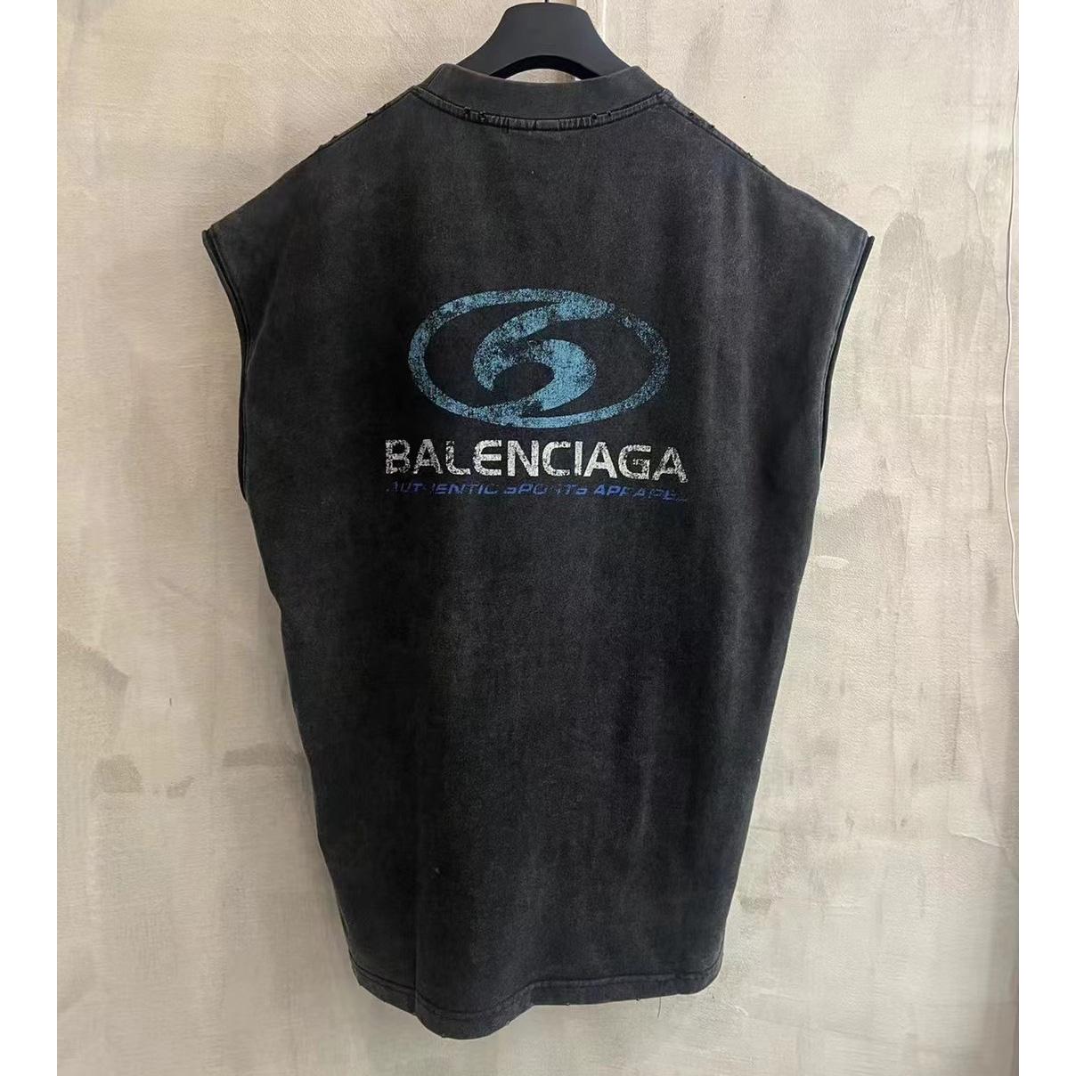 Balenciaga Surfer Graphic-print Cotton Vest - DesignerGu