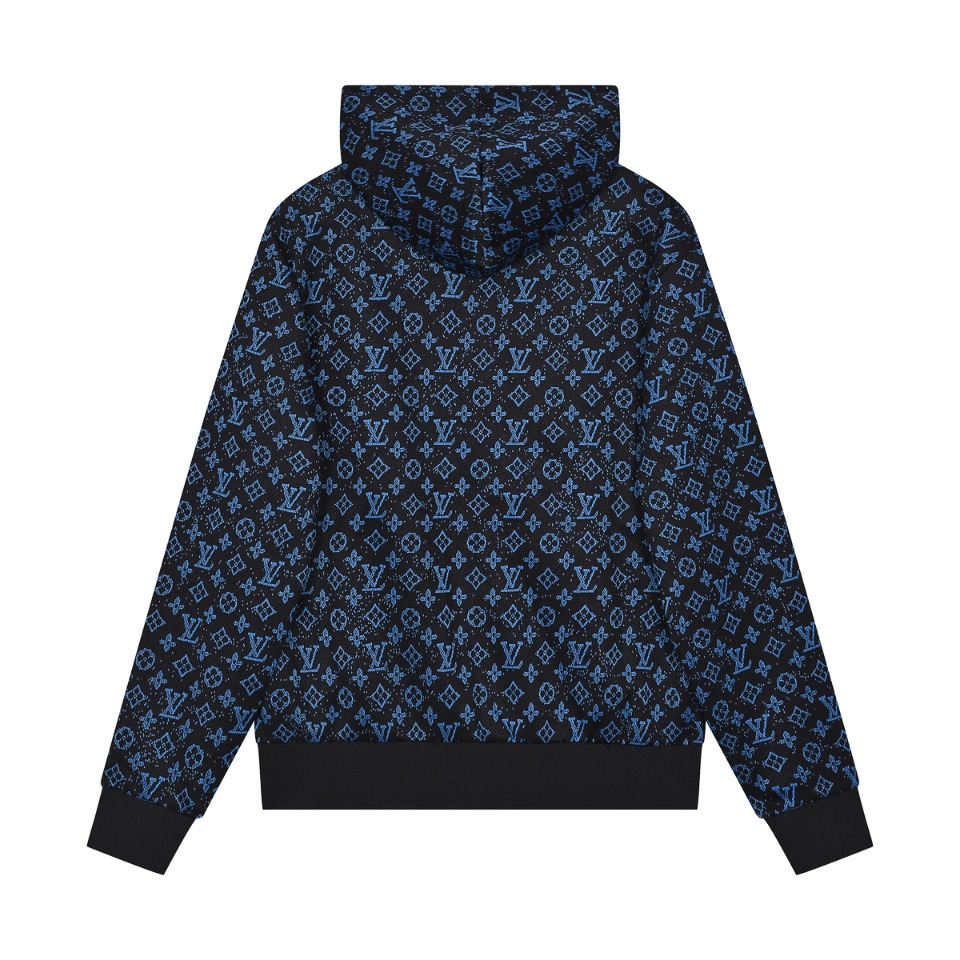 Louis Vuitton Monogram Hooded Sweatshirt - DesignerGu