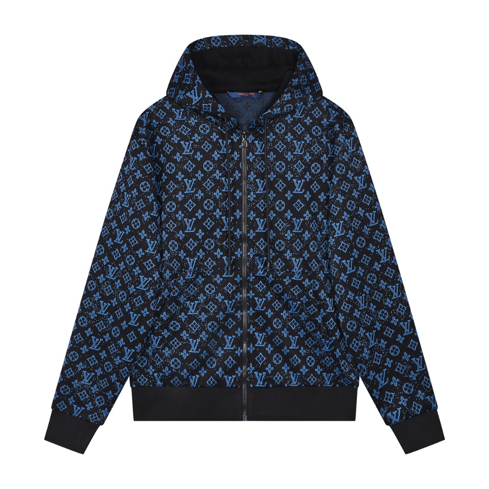 Louis Vuitton Monogram Hooded Sweatshirt - DesignerGu