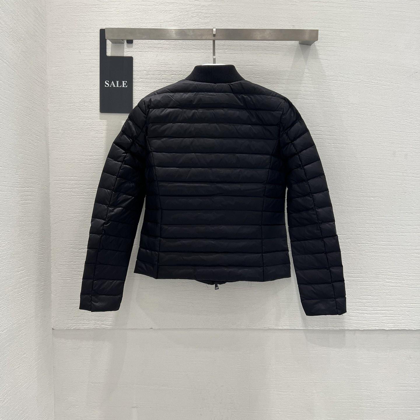 Moncler Blenca Black Puffer Jacket - DesignerGu