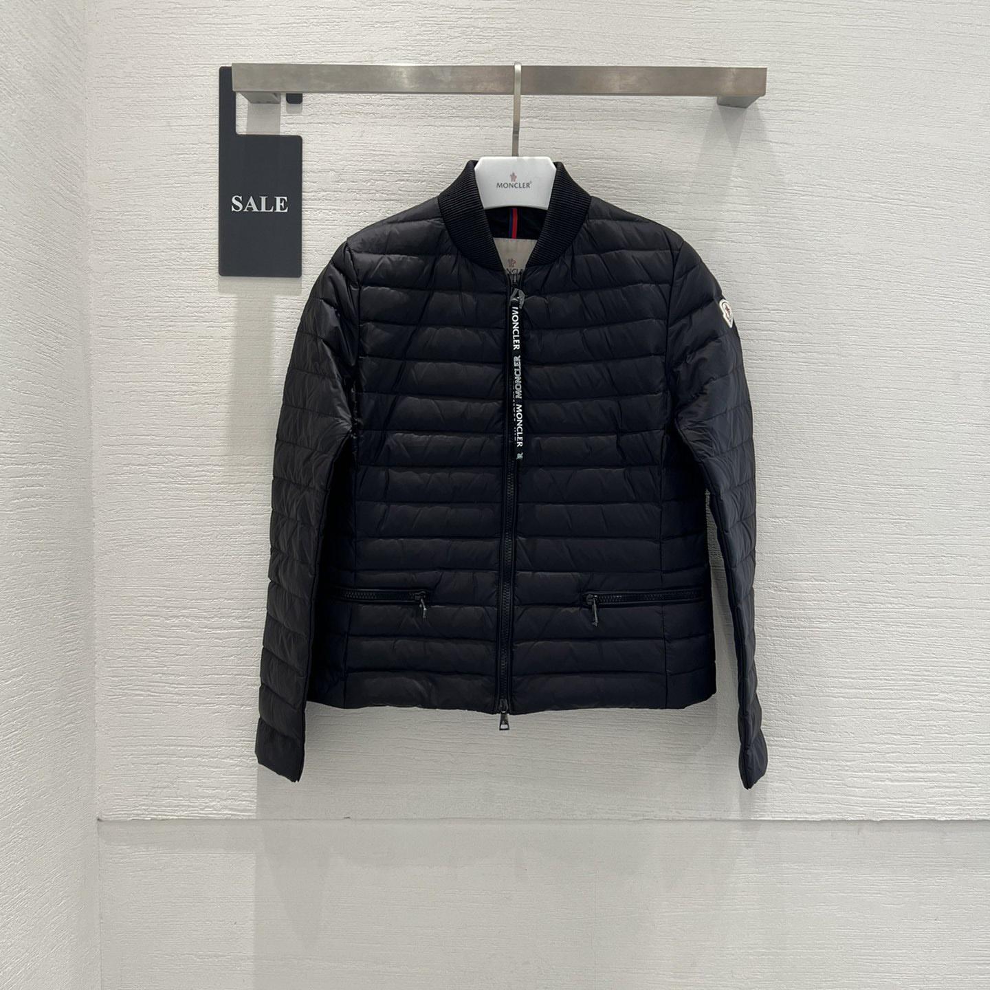 Moncler Blenca Black Puffer Jacket - DesignerGu