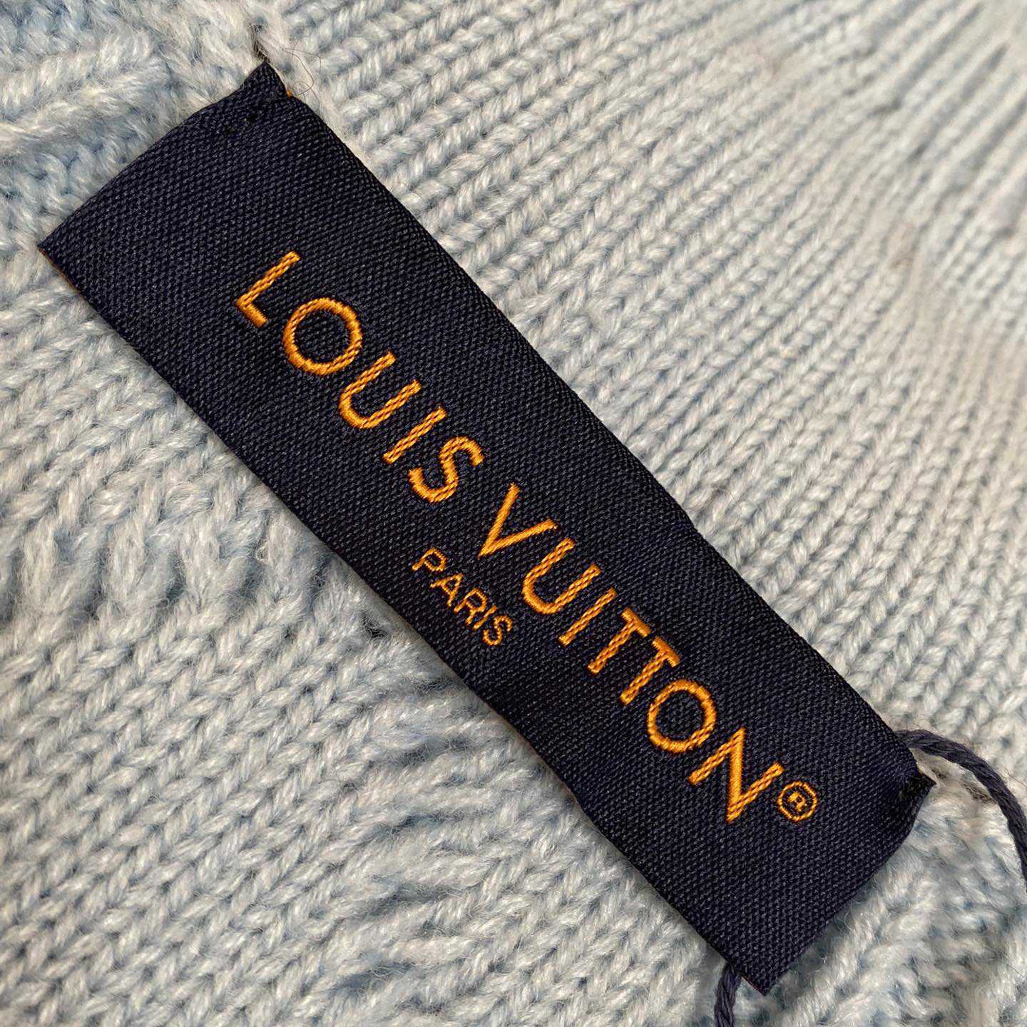 Louis Vuitton Cable-Knit Wool And Mohair V-Neck Pullover   1AFPYY - DesignerGu