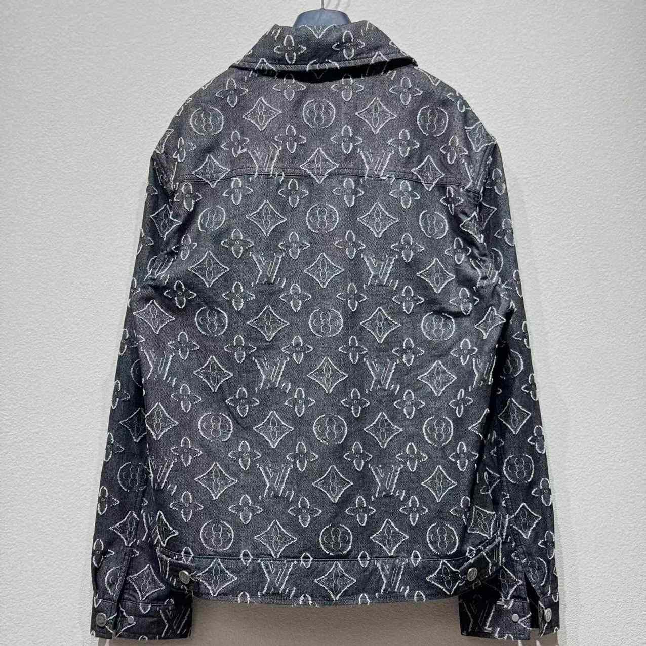 Louis Vuitton Monogram Printed Denim Jacket - DesignerGu