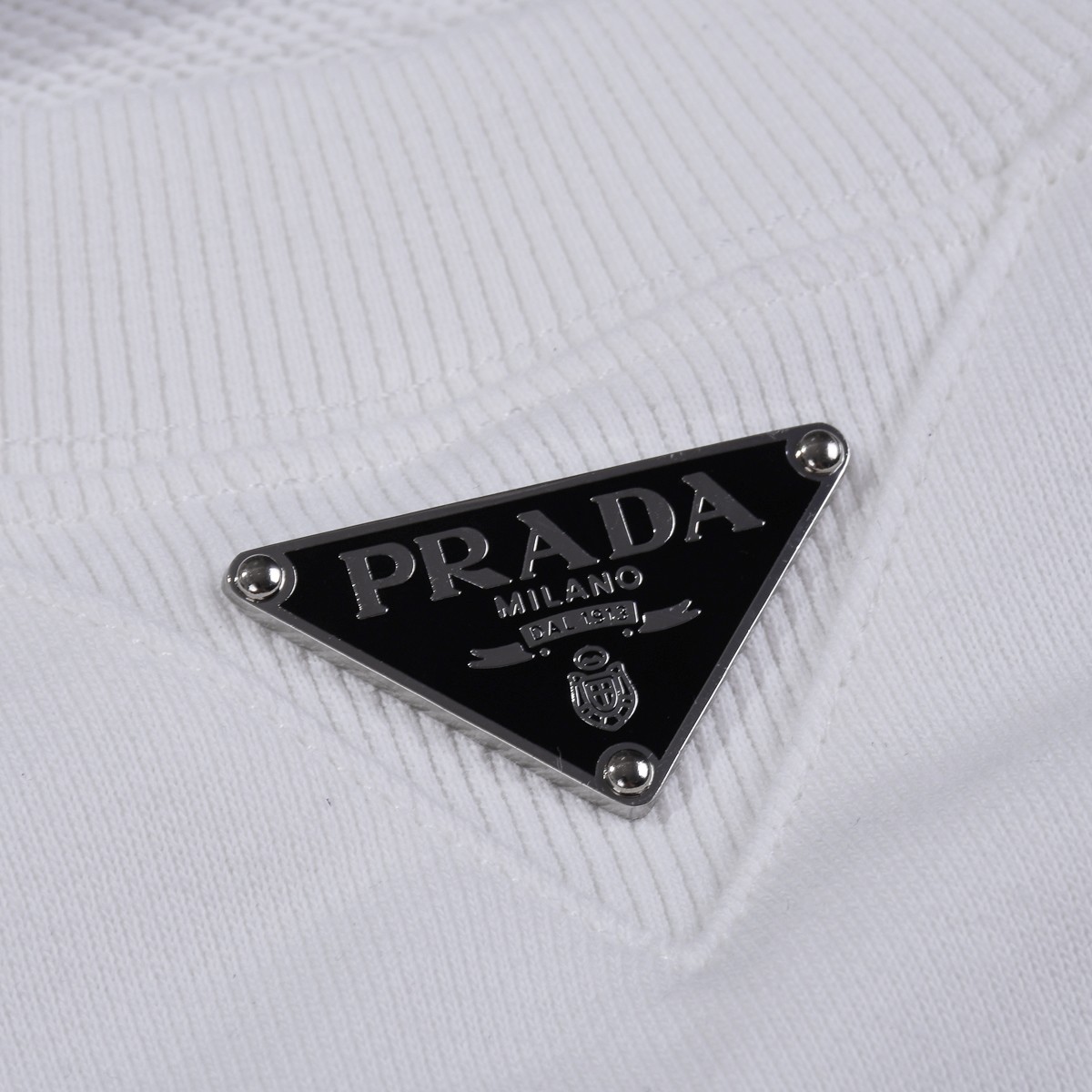 Prada Logo Crewneck - DesignerGu