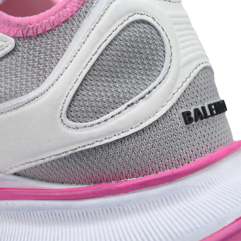 Balenciaga Circuit Sneaker In Grey, White And Pink - DesignerGu