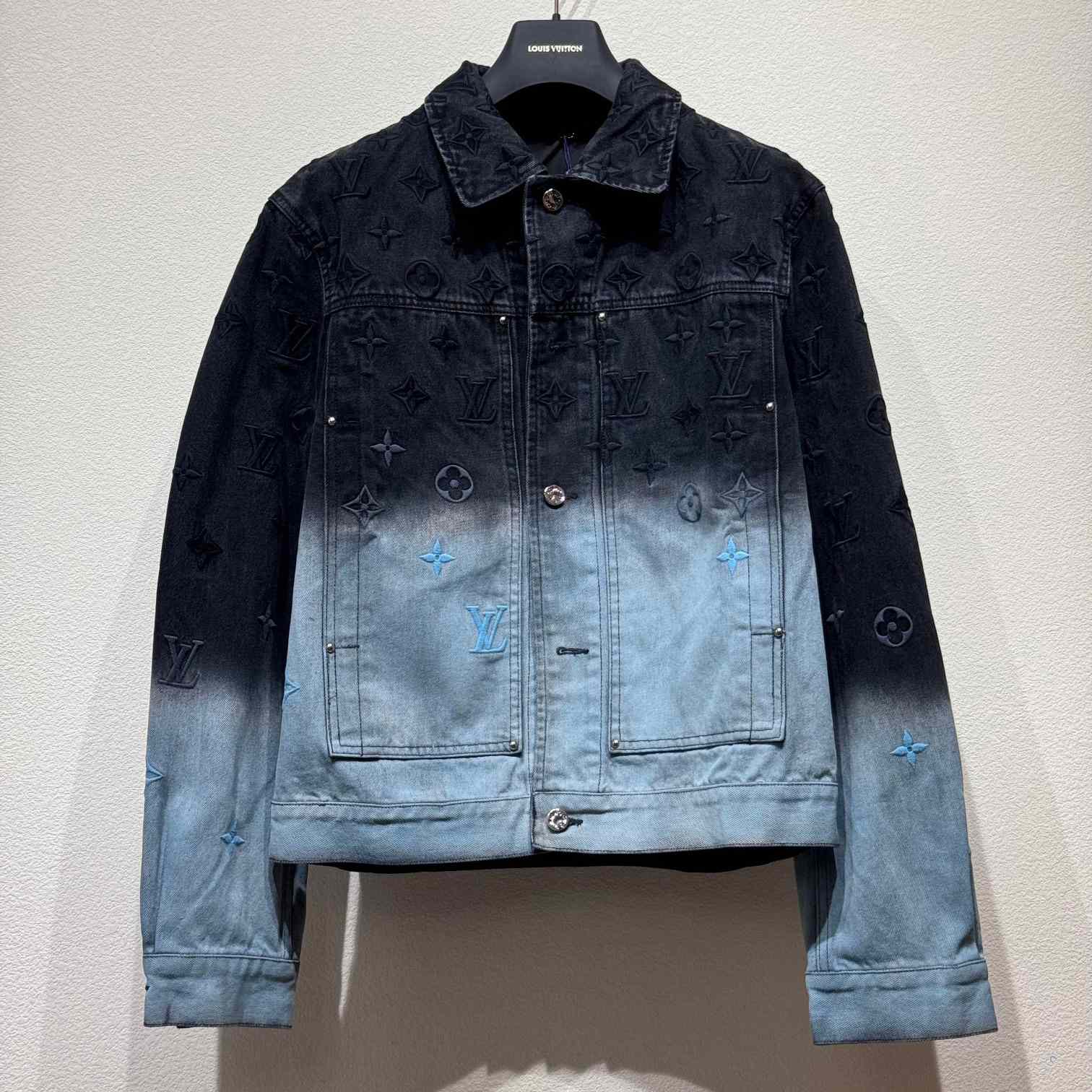 Louis Vuitton Embroidered Denim Blouson - DesignerGu