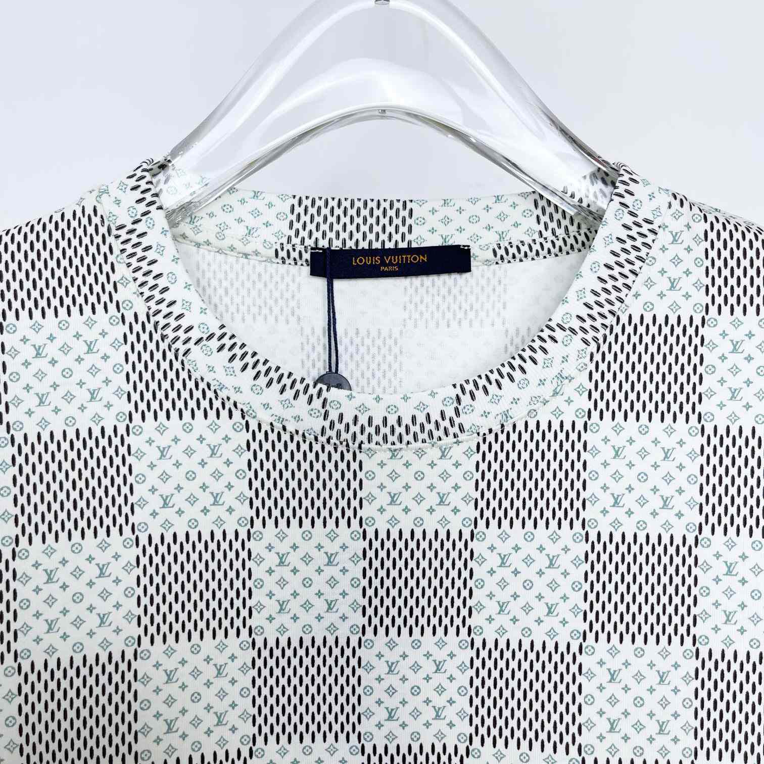 Louis Vuitton Printed Short-Sleeved Cotton T-Shirt - DesignerGu