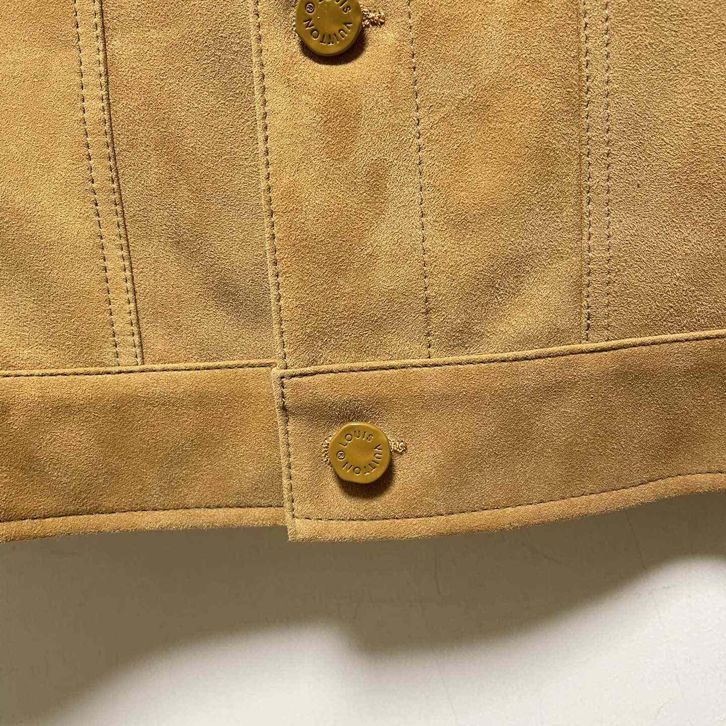 Louis Vuitton LVSE Suede Denim Jacket   1AA5LV - DesignerGu