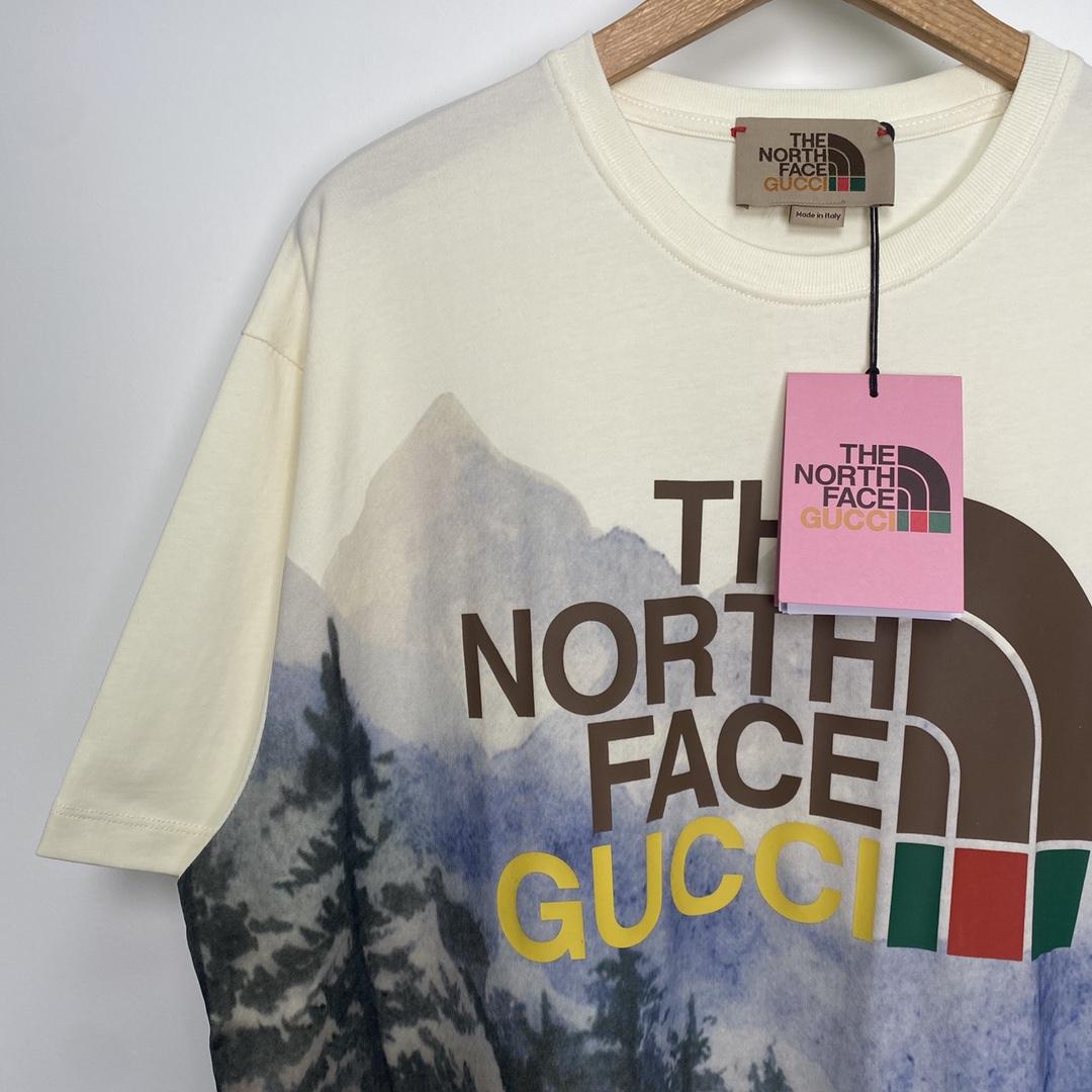 Gucci x The North Face Cotton Jersey T-shirt - DesignerGu