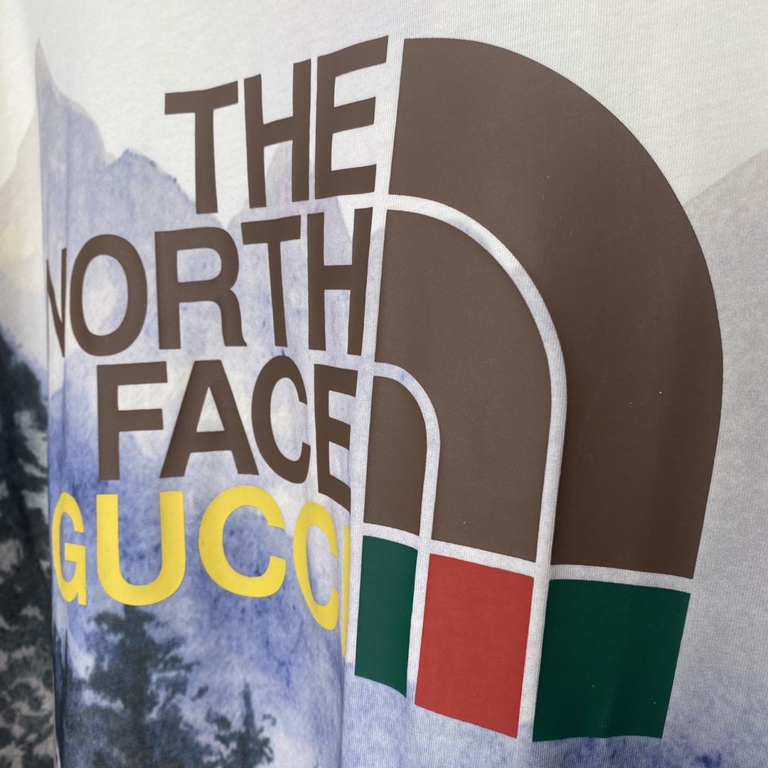 Gucci x The North Face Cotton Jersey T-shirt - DesignerGu