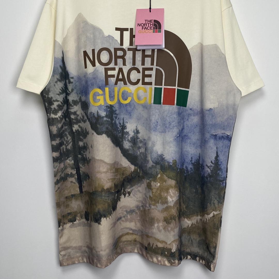 Gucci x The North Face Cotton Jersey T-shirt - DesignerGu