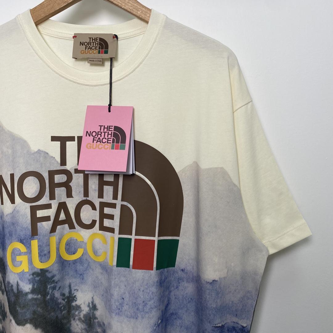 Gucci x The North Face Cotton Jersey T-shirt - DesignerGu