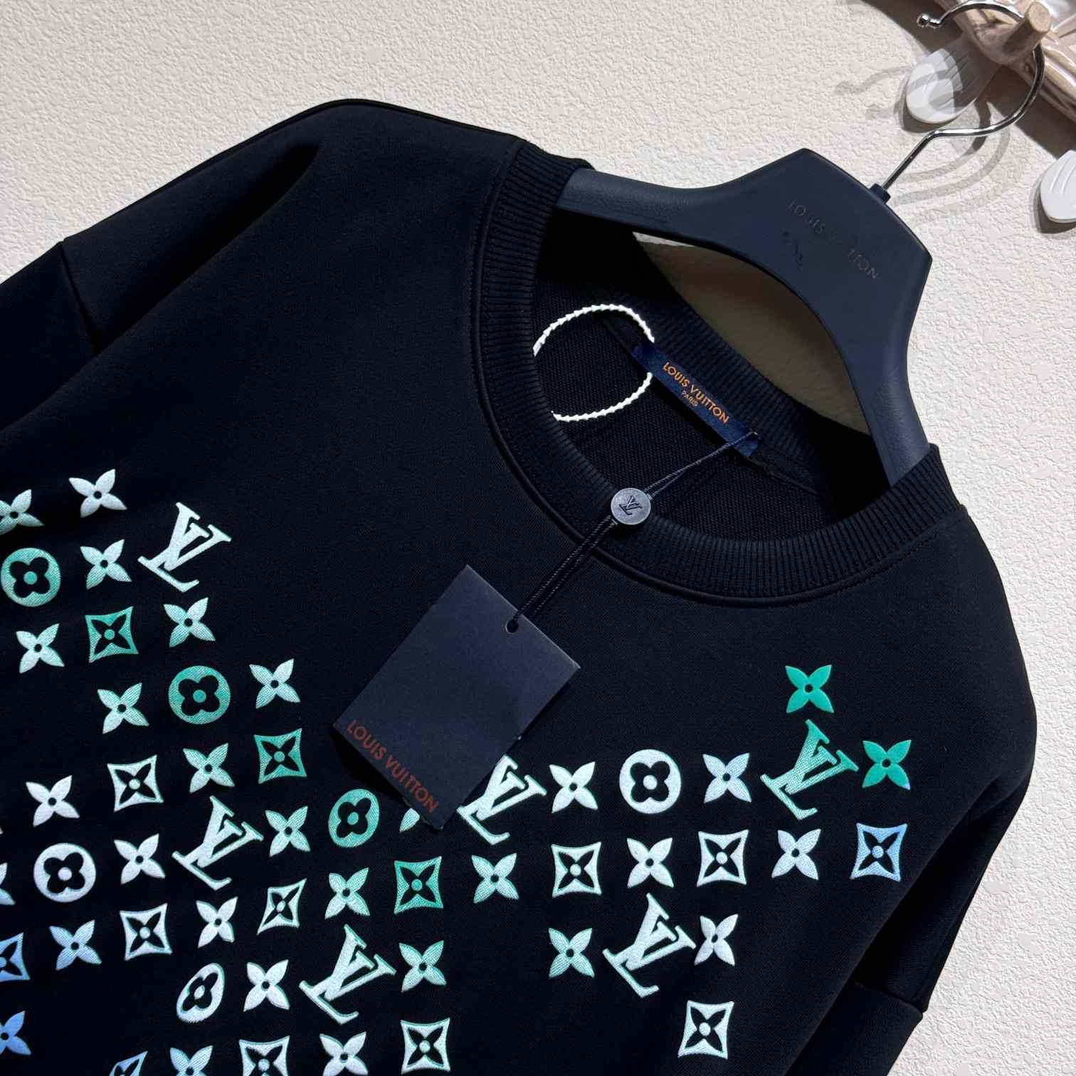 Louis Vuitton Embroidered Cotton Sweatshirt - DesignerGu